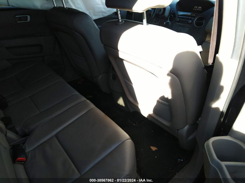 2013 HONDA PILOT EXLN - 5FNYF4H71DB013423