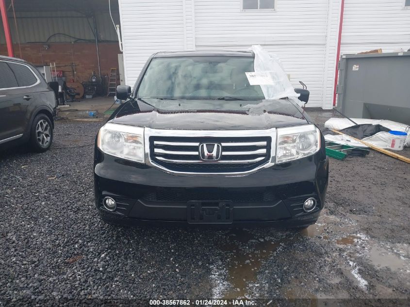 2013 HONDA PILOT EXLN - 5FNYF4H71DB013423