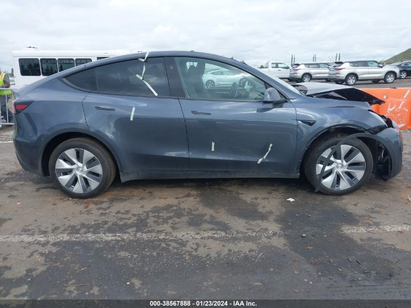 2023 TESLA MODEL Y AWD/LONG RANGE DUAL MOTOR ALL-WHEEL DRIVE - 7SAYGDEE0PA180456