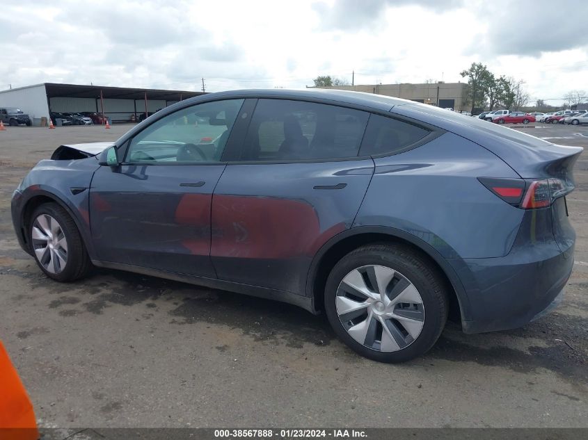 2023 TESLA MODEL Y AWD/LONG RANGE DUAL MOTOR ALL-WHEEL DRIVE - 7SAYGDEE0PA180456