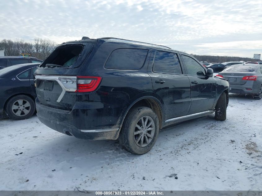 2017 DODGE DURANGO SXT - 1C4RDJAG4HC737371