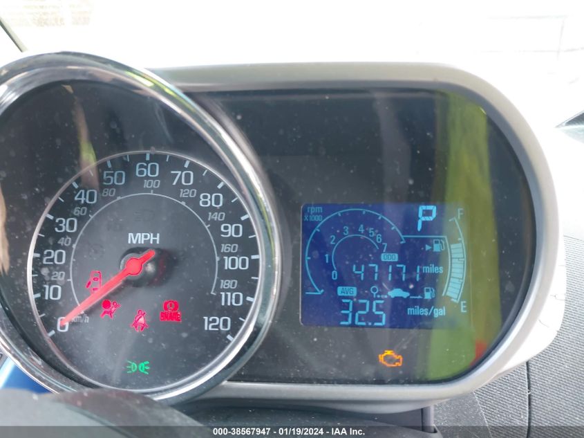 2013 CHEVROLET SPARK LS AUTO - KL8CB6S99DC558156