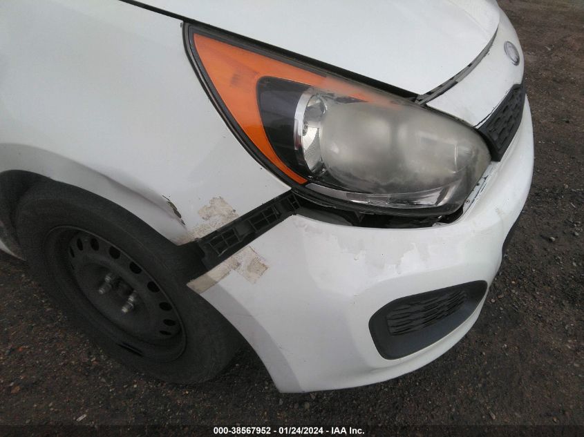 2013 KIA RIO LX - KNADM5A36D6155602