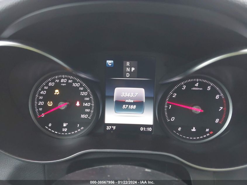 2019 MERCEDES-BENZ GLC 300 300 4MATIC - WDC0G4KB5KV179203