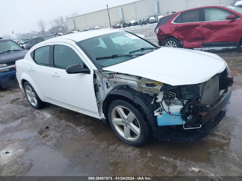 2013 DODGE AVENGER SE - 1C3CDZAB3DN664974