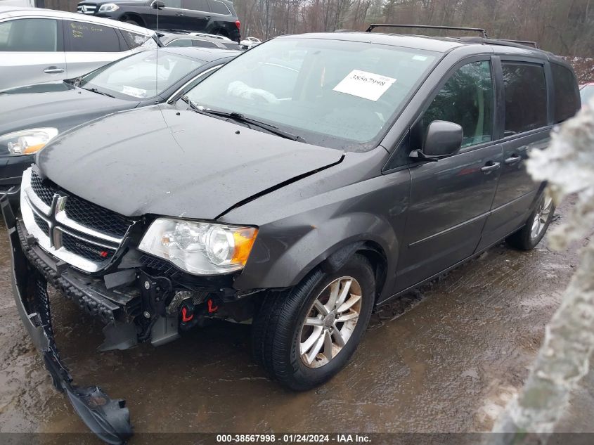 2016 DODGE GRAND CARAVAN SXT - 2C4RDGCG7GR312667