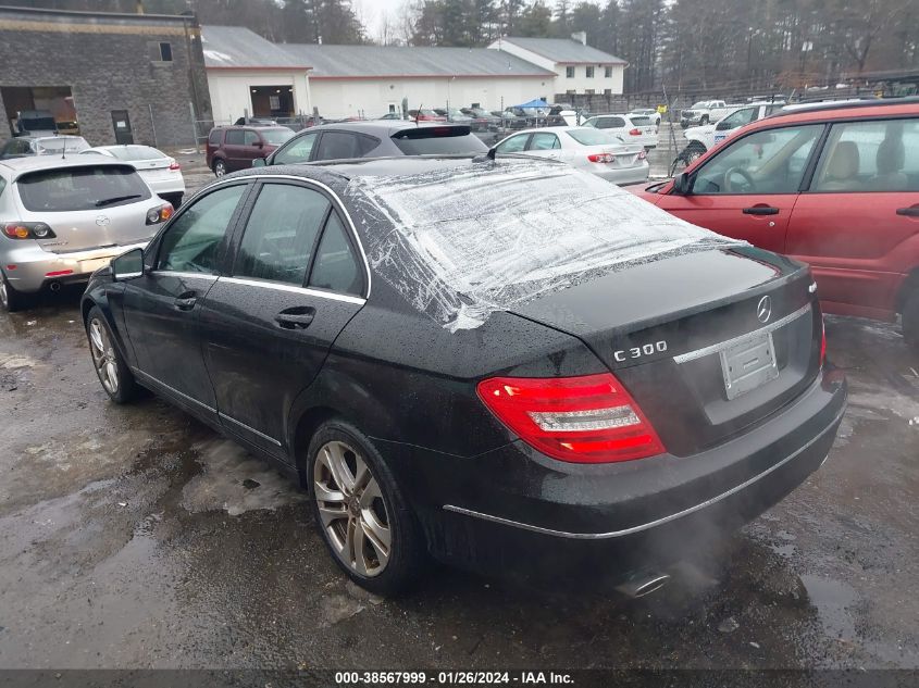 2014 MERCEDES-BENZ C 300 - WDDGF8AB3EG238408
