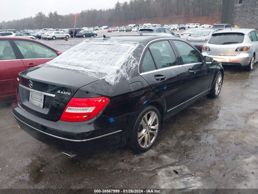 2014 MERCEDES-BENZ C 300 - WDDGF8AB3EG238408