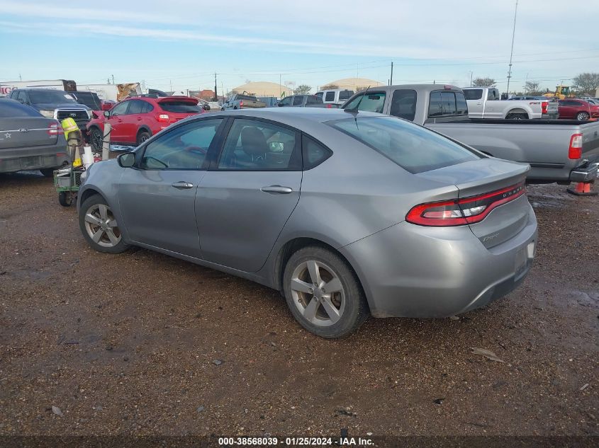 2016 DODGE DART SXT - 1C3CDFBA1GD720506