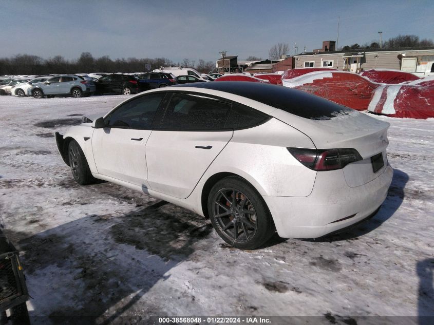 2021 TESLA MODEL 3 LONG RANGE DUAL MOTOR ALL-WHEEL DRIVE - 5YJ3E1EB6MF044851