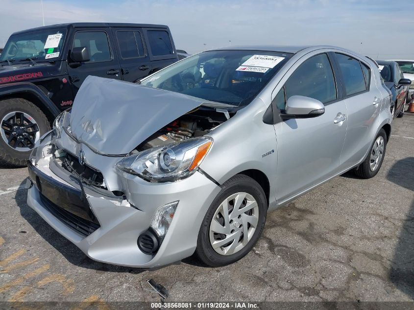 2015 TOYOTA PRIUS C THREE - JTDKDTB38F1107239