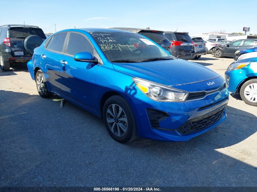 2022 KIA RIO LX/S - 3KPA24AD0NE505848