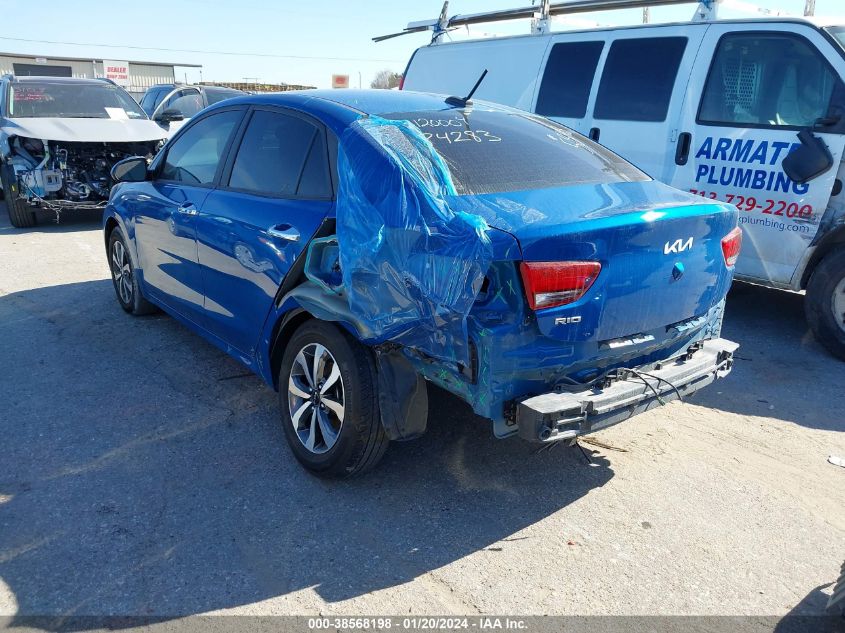 2022 KIA RIO LX/S - 3KPA24AD0NE505848