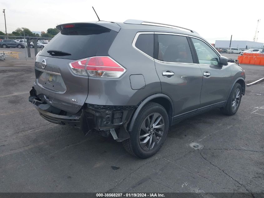 2016 NISSAN ROGUE SL - JN8AT2MT0GW013936