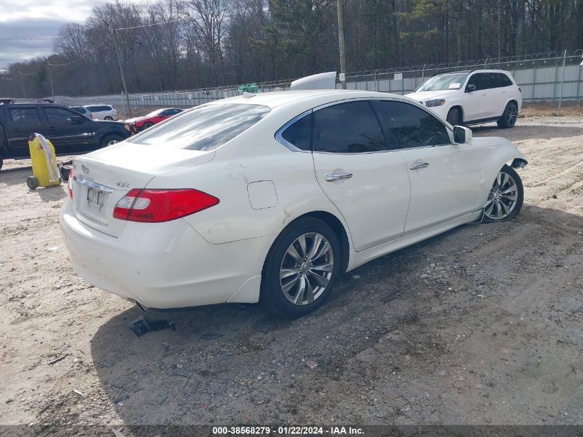 2013 INFINITI M37X - JN1BY1AR3DM603580