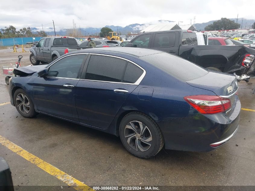 2016 HONDA ACCORD LX - 1HGCR2F30GA038172
