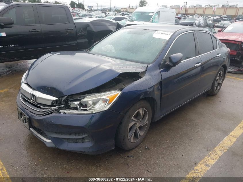 2016 HONDA ACCORD LX - 1HGCR2F30GA038172