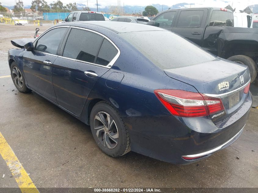 2016 HONDA ACCORD LX - 1HGCR2F30GA038172