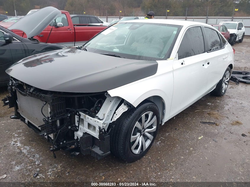VIN 2HGFE2F2XNH510456 2022 HONDA CIVIC LX