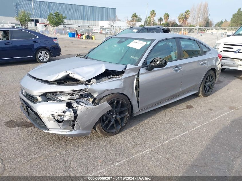 2022 HONDA CIVIC SPORT - 2HGFE2F5XNH521788