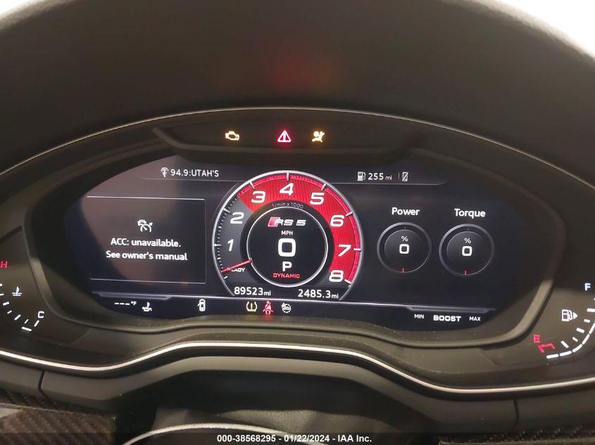 2018 AUDI RS 5 - WUAPWAF57JA903914