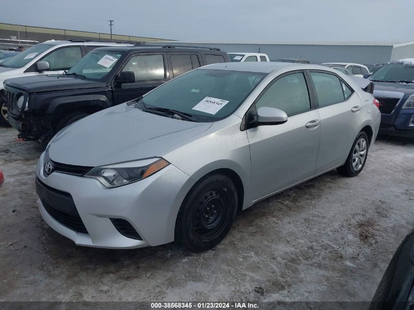 2014 TOYOTA COROLLA LE - 2T1BURHE5EC062105