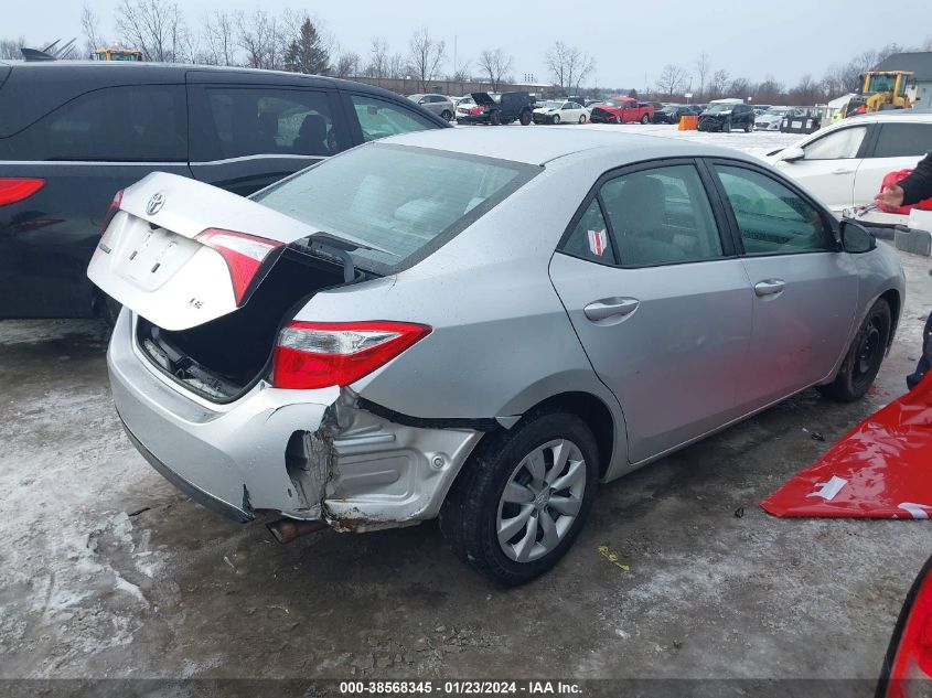 2014 TOYOTA COROLLA LE - 2T1BURHE5EC062105