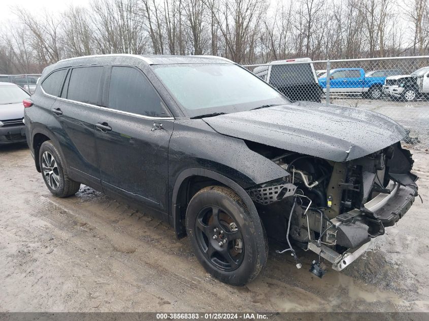 2021 TOYOTA HIGHLANDER XLE - 5TDGZRBH1MS547891