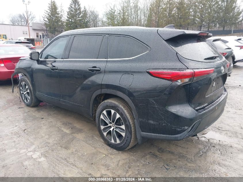 2021 TOYOTA HIGHLANDER XLE - 5TDGZRBH1MS547891