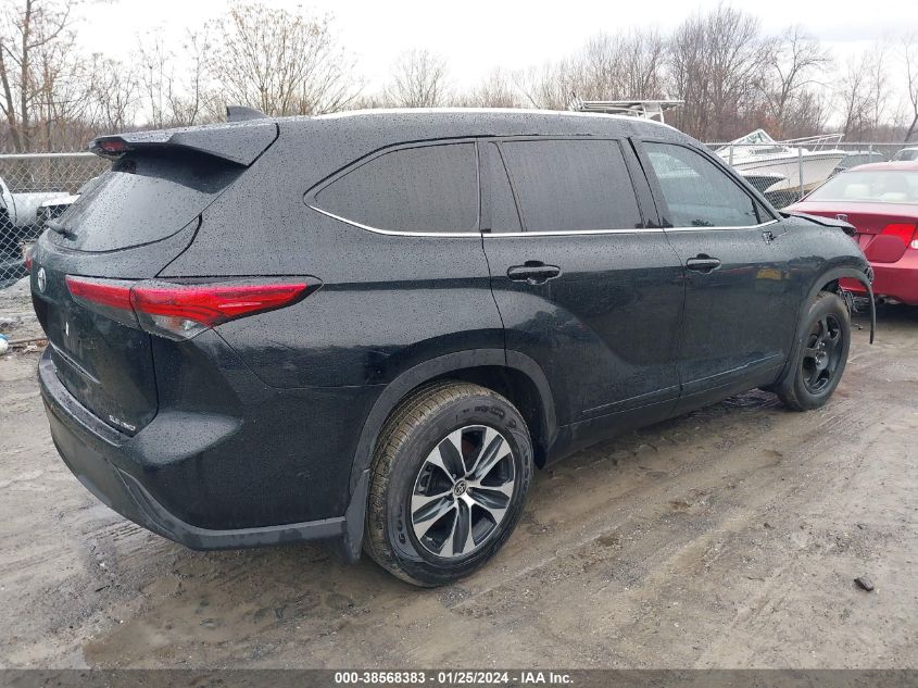 2021 TOYOTA HIGHLANDER XLE - 5TDGZRBH1MS547891