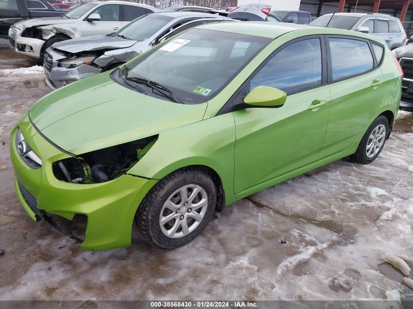 2014 HYUNDAI ACCENT GS - KMHCT5AE0EU193483