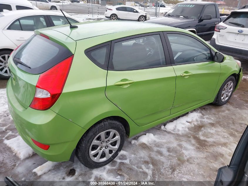 2014 HYUNDAI ACCENT GS - KMHCT5AE0EU193483