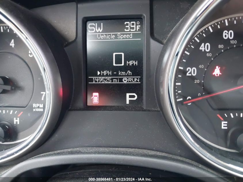 2013 JEEP GRAND CHEROKEE LIMITED - 1C4RJFBT2DC547080