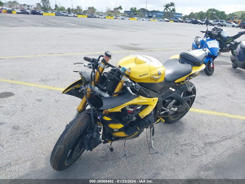 2008 YAMAHA YZFR6 - JYARJ16E98A001579