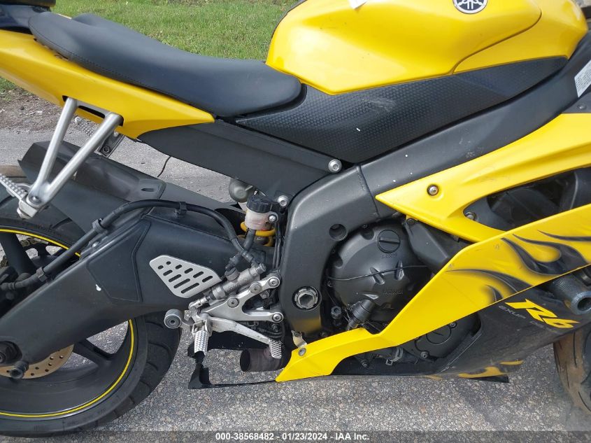 2008 YAMAHA YZFR6 - JYARJ16E98A001579