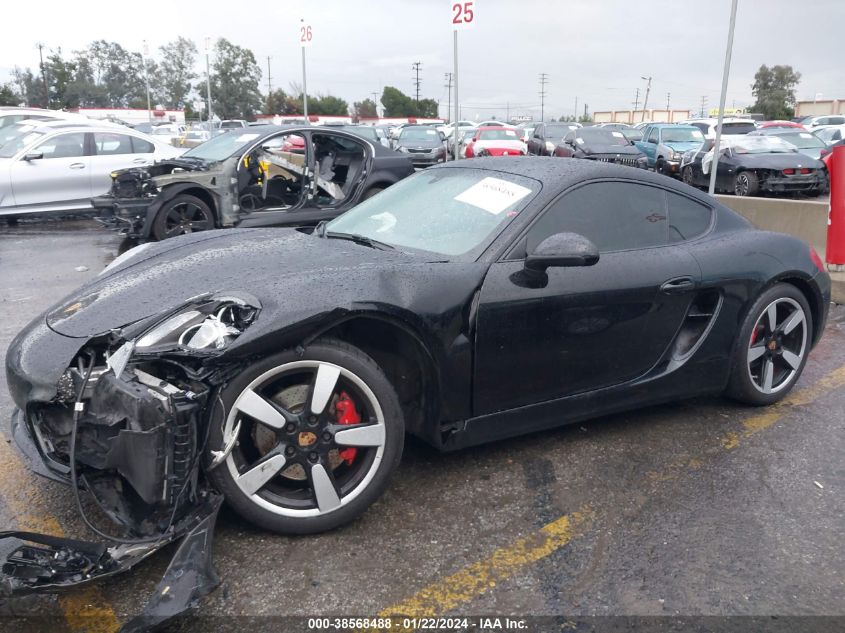2014 PORSCHE CAYMAN S WP0AB2A80EK190280