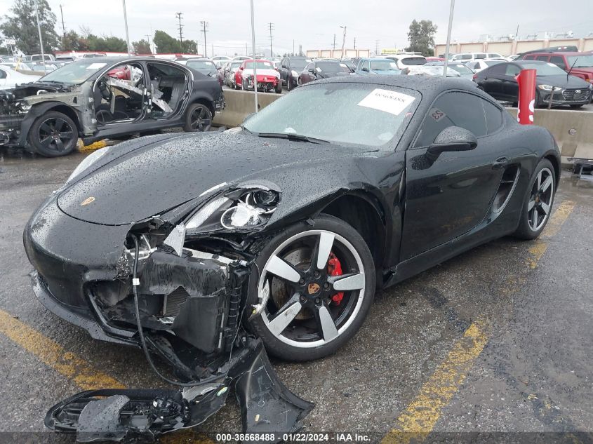 2014 PORSCHE CAYMAN S WP0AB2A80EK190280