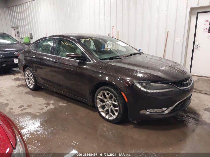 2015 CHRYSLER 200 C - 1C3CCCEG5FN553495