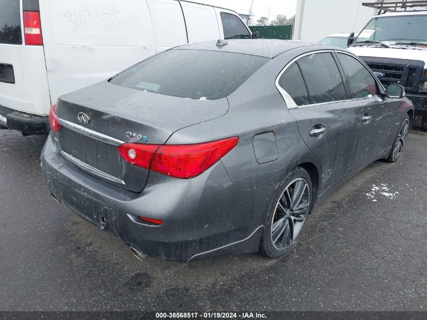 2014 INFINITI Q50 HYBRID SPORT JN1AV7AR1EM700480