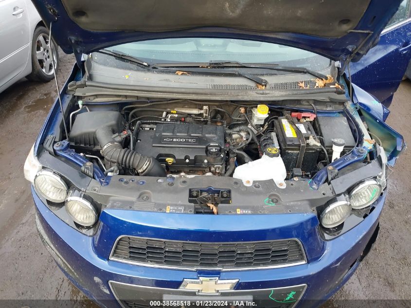 2014 CHEVROLET SONIC LT AUTO - 1G1JC6SB5E4124920