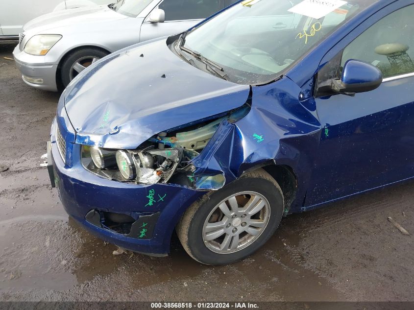 2014 CHEVROLET SONIC LT AUTO - 1G1JC6SB5E4124920