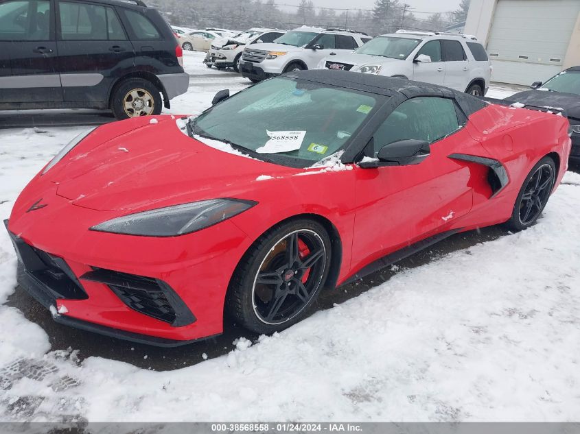 2022 CHEVROLET CORVETTE STINGRAY RWD  2LT 1G1YB3D4XN5119169