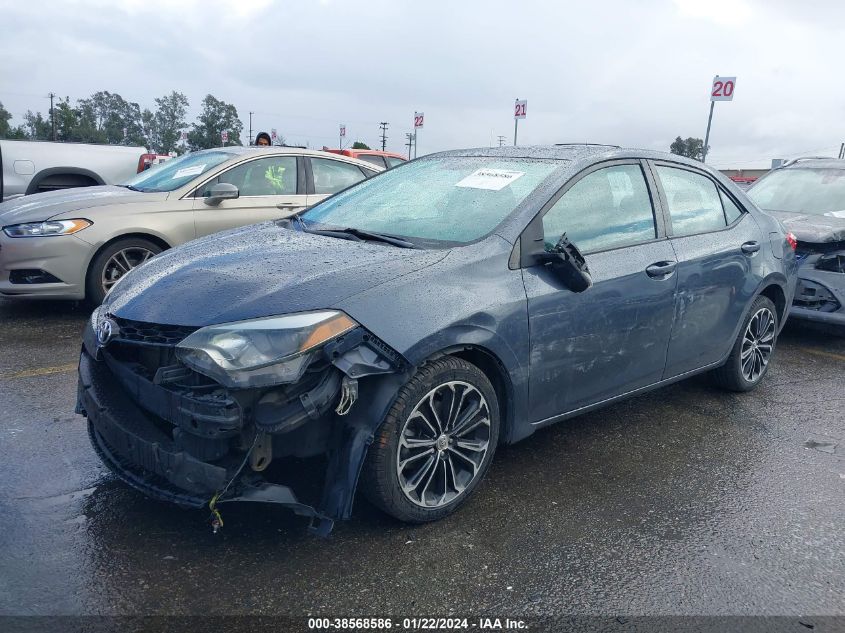 2015 TOYOTA COROLLA S PREMIUM - 5YFBURHE6FP229380