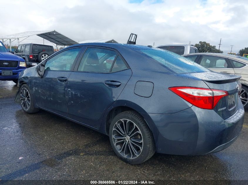 2015 TOYOTA COROLLA S PREMIUM - 5YFBURHE6FP229380