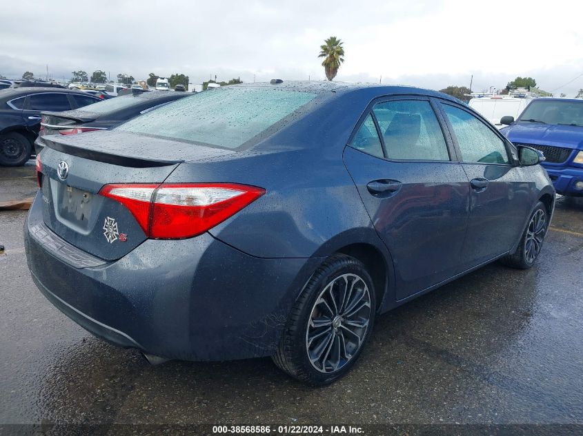 2015 TOYOTA COROLLA S PREMIUM - 5YFBURHE6FP229380