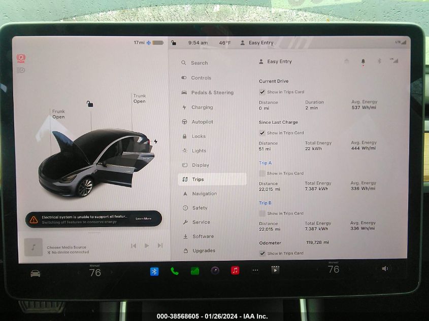2018 TESLA MODEL 3 - 5YJ3E1EA7JF023994