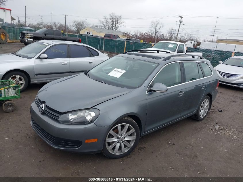 2014 VOLKSWAGEN JETTA SPORTWAGEN 2.5L SE - 3VWPP7AJ2EM611420