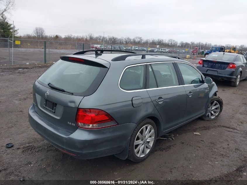 2014 VOLKSWAGEN JETTA SPORTWAGEN 2.5L SE - 3VWPP7AJ2EM611420