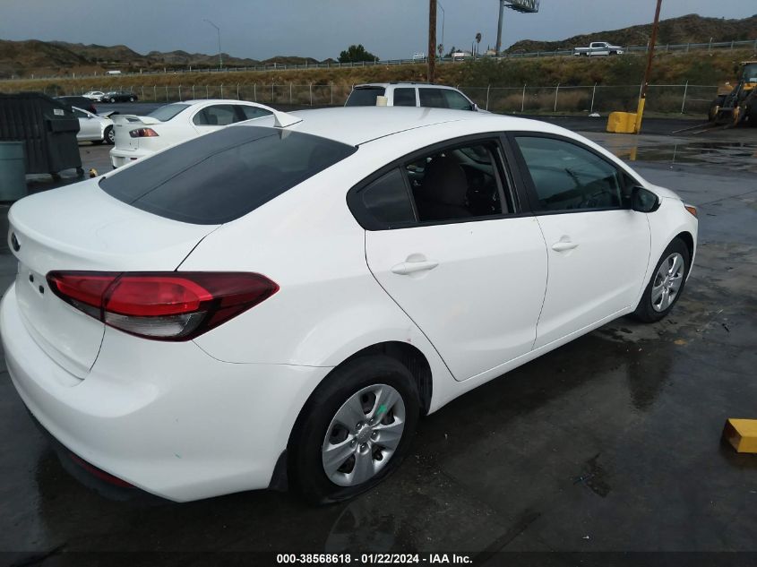 2017 KIA FORTE LX - 3KPFK4A73HE122801