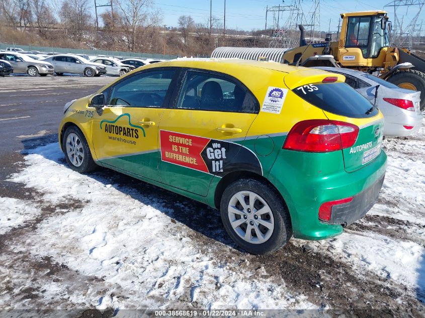 2017 KIA RIO LX - KNADM5A34H6006935
